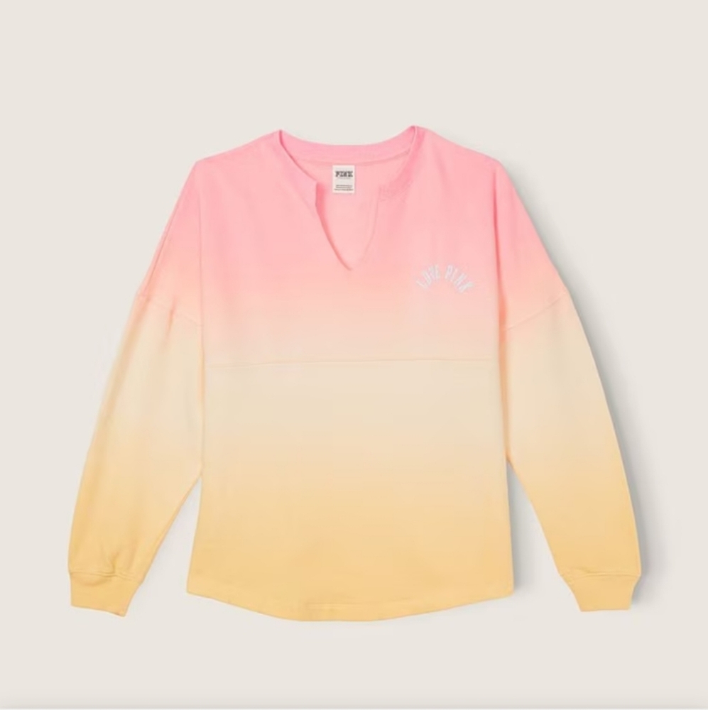 Victoria's Secret Pink Gradient Sweatshirt - Picture 2 of 8